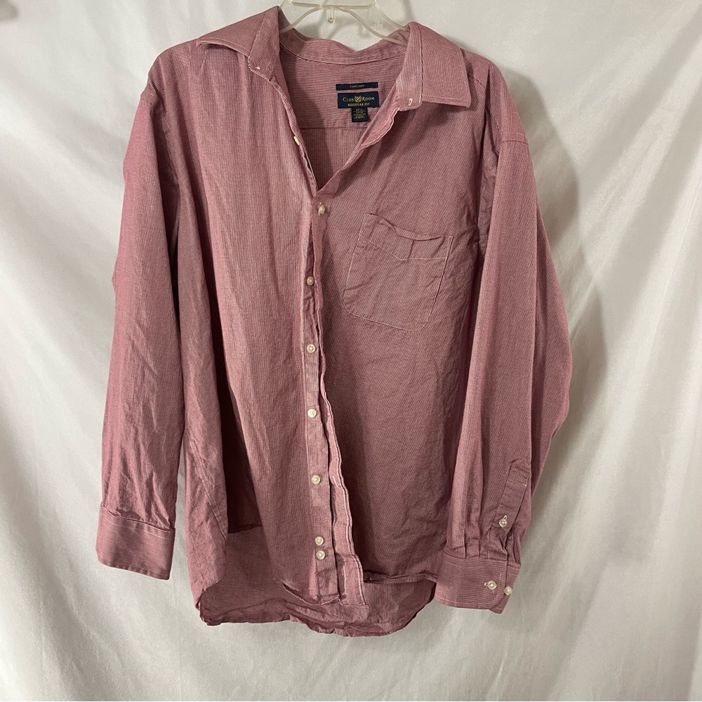 Club Room Pinpoint Regular Fit Dress shirt